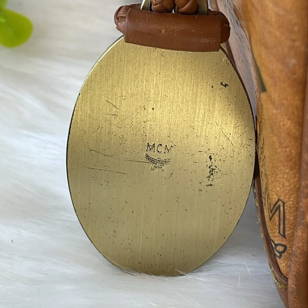 MCM Visetos‎ Boston Bag
